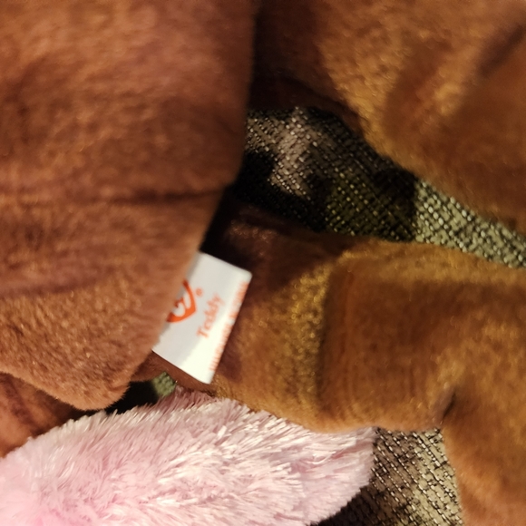 Lot of 4 TY Beanie Babies - Bears (Decade, Curly, Teddy, & Dazzler) 3 w/ Tags - Picture 4 of 15